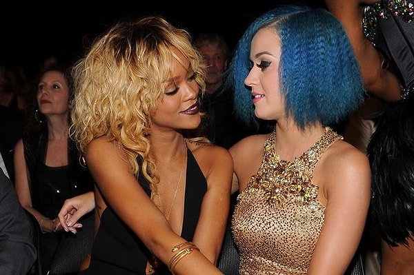 10. Кэти Перри и Рианна