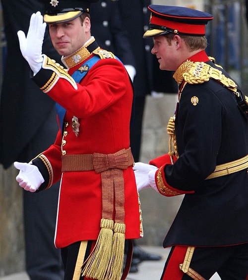 Эдди Редмэйн и Принц Уильям