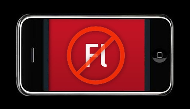8. Son olarak, sırf Adobe'a sinir olduğundan iPhone'a Flash desteğini koymadı.