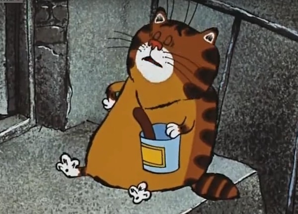 7. Тигров сравнивают с котом Василием из советского мультфильма "Возвращение блудного попугая".