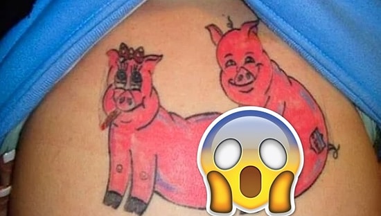 12 горемык, которые еще не раз пожалеют о том, что сделали татуировку 😱