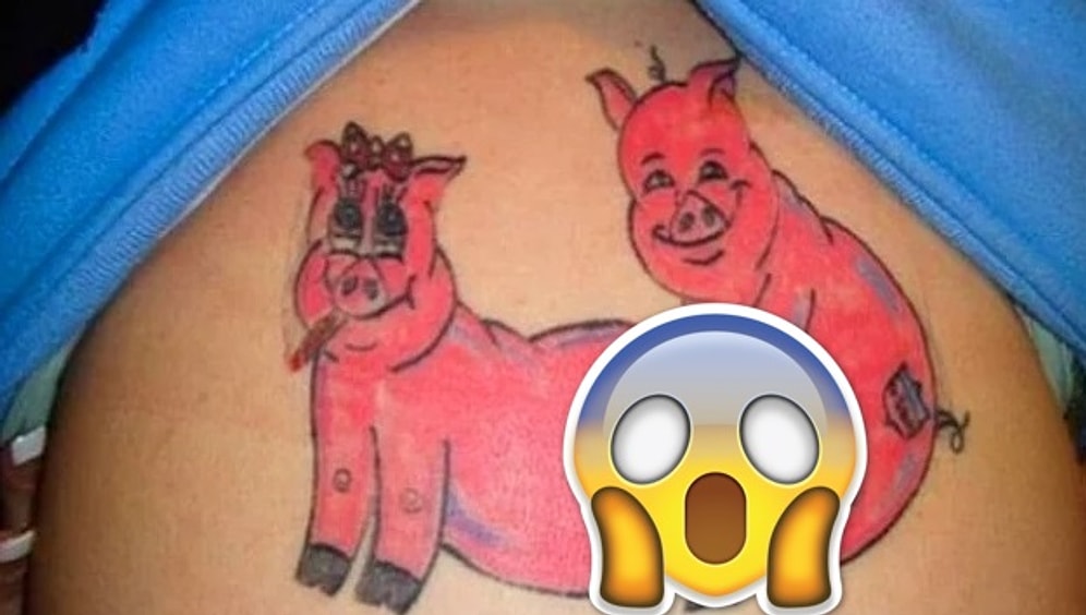 12 горемык, которые еще не раз пожалеют о том, что сделали татуировку 😱