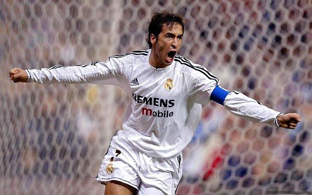 1. Raúl Gonzalez (Real Madrid, Schalke, al-Sadd, New York Cosmos & İspanya)