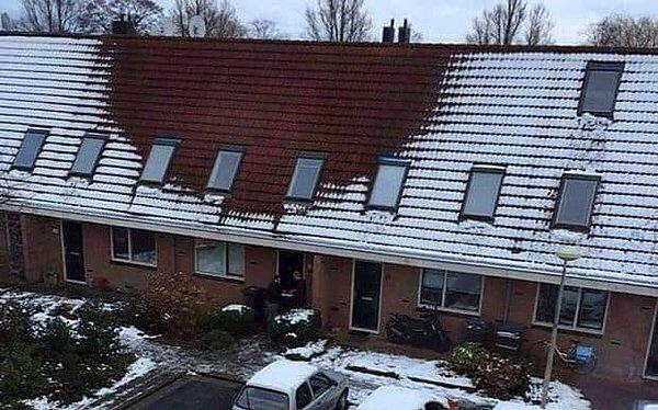 15. İki yıl önce Hollanda polisi gizlice esrar yetiştirilen bir evi dışarıdan tespit edip baskın yaptı. Zira mahallede çatısında kar olmayan tek daire buydu.