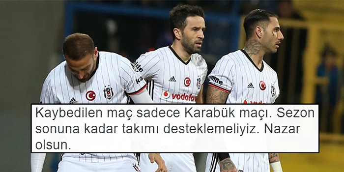 Beşiktaş'ın Karabükspor Deplasmanından Mağlubiyetle Ayrılmasının Ardından Sosyal Medyaya Yansıyanlar