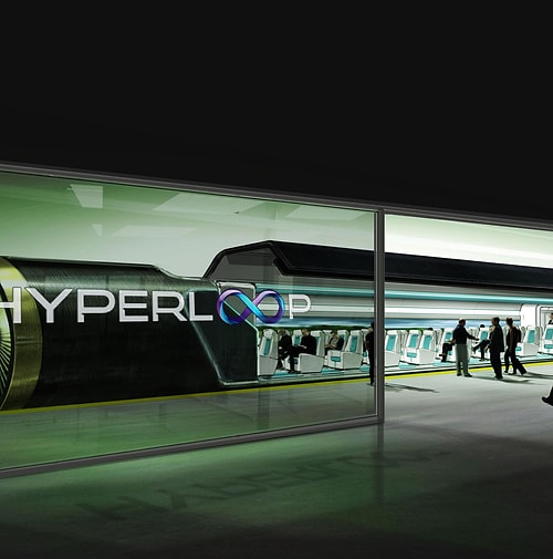 Поезд в 1827 году и Hyperloop, достигающий скорости 1200 км/час (быстрее, чем пассажирские самолеты), который уже и просто поездом не назовёшь