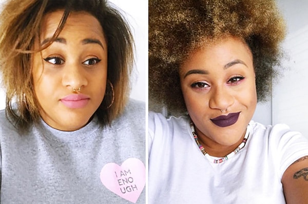 18. Разница, которую создают кудри для образа девушки, очевидна!