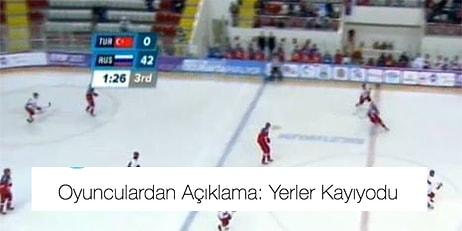 Türkiye'nin Buz Hokeyinde Rusya'ya 42-0 Yenilmesini Yorumsuz Bırakmayan 17 Mizahşör