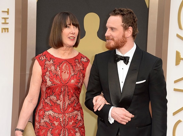 11. Michael Fassbender ve annesi Adele