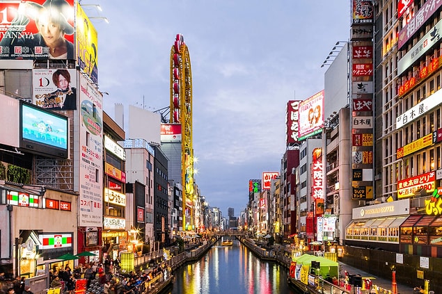 9. Osaka, Japonya