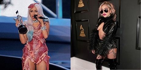Lady Gaga'nın Tüm Zamanların En Sıra Dışı İnsanı Olduğunu Kanıtlayan 22 Efsanevi Kıyafet