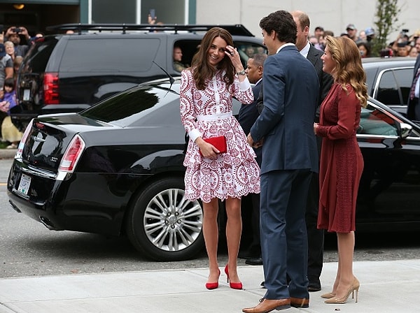 2. В 2016 году принц Уильям и Кейт Миддлтон были с визитом в Канаде