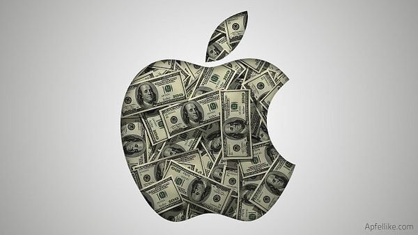 6. Apple сегодня зарабатывают около 300.000 долларов в минуту.