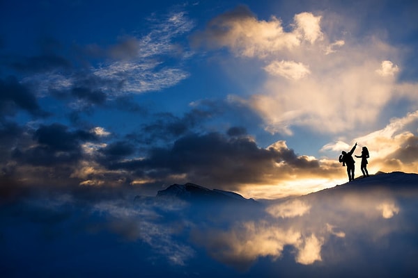 2. Пара, которая действительно на седьмом небе от счастья