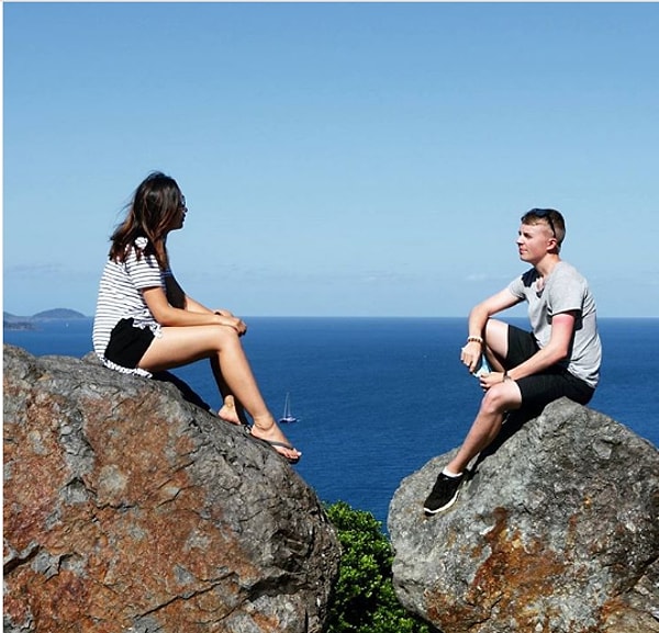 5. Леони, которой уже 24, сообщает, что они с Маттиасом посетили 15 стран за один год.