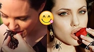 Acımadan Çatır Çutur Yedi ve Yedirdi: Angelina Jolie'nin Örümcek ve Akrep Ziyafeti