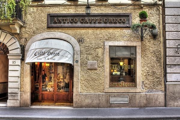 10. Antico Caffe Greco - Roma