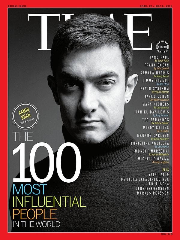 11. Aamir Khan Bolywood’un en çok kazanan oyuncusu. 2013 yılında TIME dergisi tarafından dünyanın en etkili 100 insanı arasında gösterildi.
