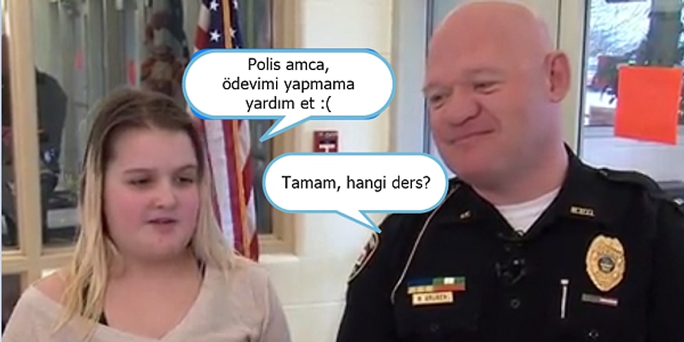 'İmdat, Ödevimi Yapamıyorum!' Polise Mesaj Atarak Ev Ödevi İçin Yardım İsteyen Küçük Kız