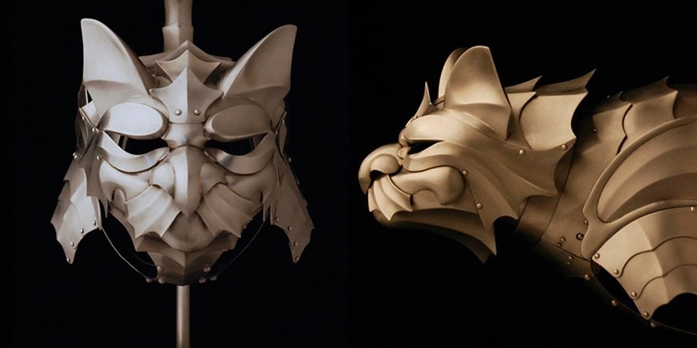 Farklı Tarihsel Dönemlerden Esinlenerek Kedi ve Fare Zırhları Yapan Sanatçı