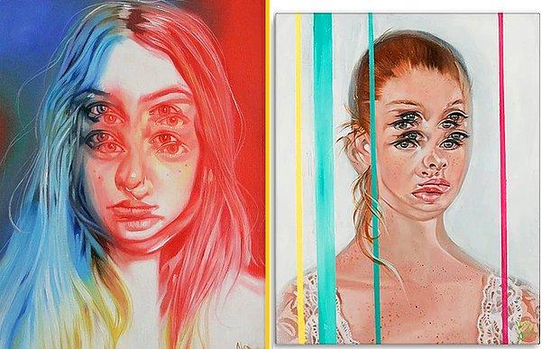 İşte Alex Garant’ın hipnotik portreleri…