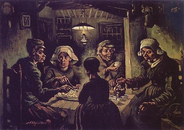 5. Vincent Van Gogh, “The Potato Eaters,” 1885