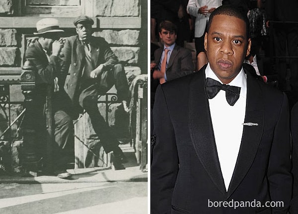 9. Как вам сходство этого мужчины на фотографии 1939 года и рэпера Jay Z?