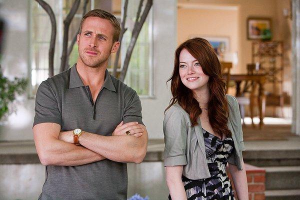 #5 La La Land'deki rol arkadaşı Ryan Gosling'le yine enfes uyum sağladığı "Crazy, Stupid, Love. (2011)"