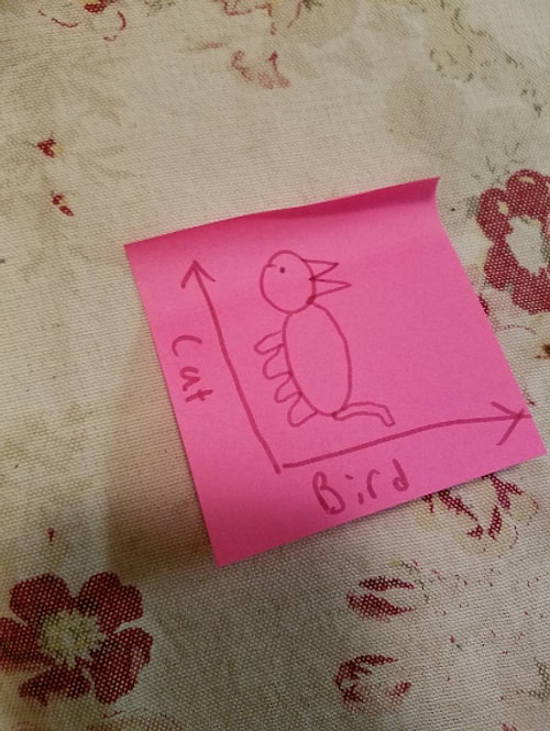 На эту записку нужно смотреть как минимум десять секунд, чтобы оценить ее по достоинству.