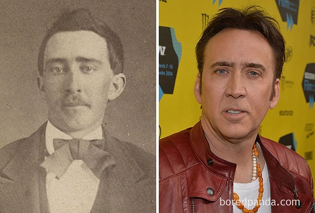 11. Şu dünyada en çok benzeri olan ünlü olsa gerek Nicolas Cage.