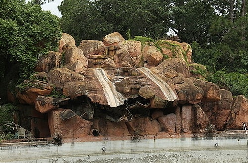 There’s an abandoned water park at Disney World, and allegedly music still plays over the loudspeakers.