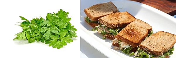 3. Тунец и зелень