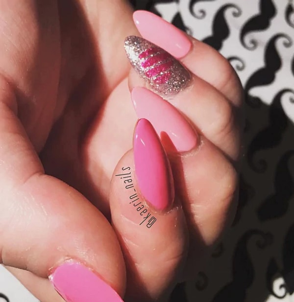 3. Несколько оттенков розового