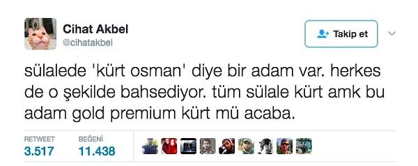 1) Twitter Efsanelerinden Cihat Akbel'den Sabah Akşam RTlenesi 27 Tweet