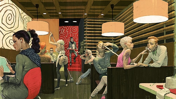 6. Шелковая еда