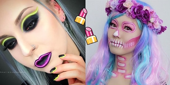 Seksenlere Dönüyoruz: Makyajda Geceyi Gündüzü Aydınlatacak Neon Trendi!