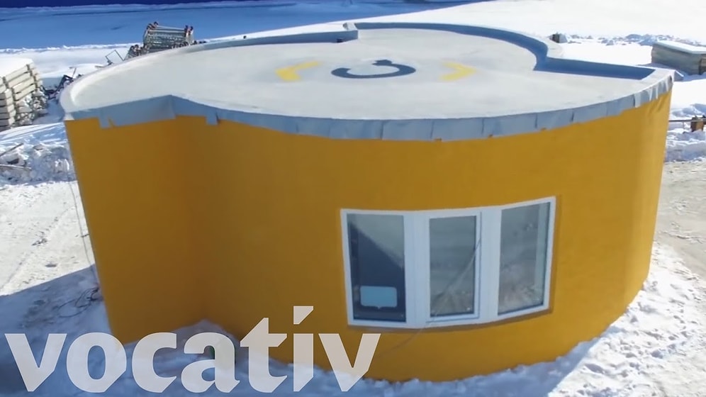 3D Yazıcıyla 24 Saatte Ev Yaptılar!