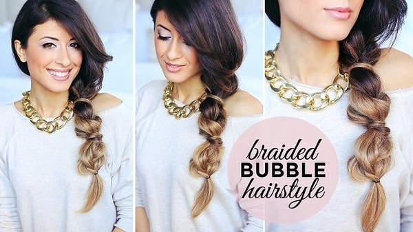 1. Длинные волосы всегда требуют больше времени на прическу, но не в этот раз. Из видео под фото вы узнаете, как сделать такую необычную косу за минимум времени.