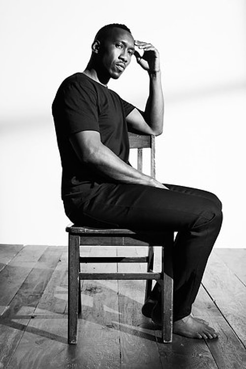 And of course Mahershala Ali also modeled and did his best...