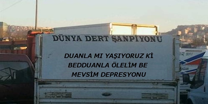 Mevsim Değişimlerinde Depresyona Düşen Derdolara 13 Tavsiye