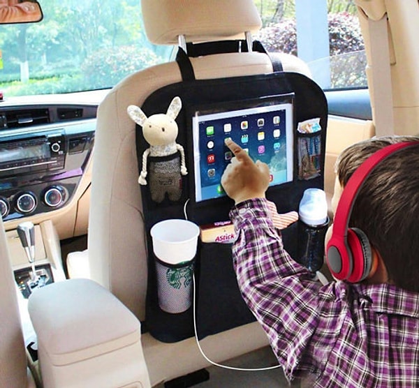 44. Подвесной органайзер для долгих поездок