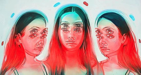 Взрыв мозга: Гипнотические портреты Алекс Гарант