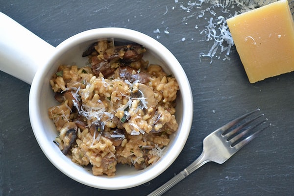 3. Ризотто с грибами