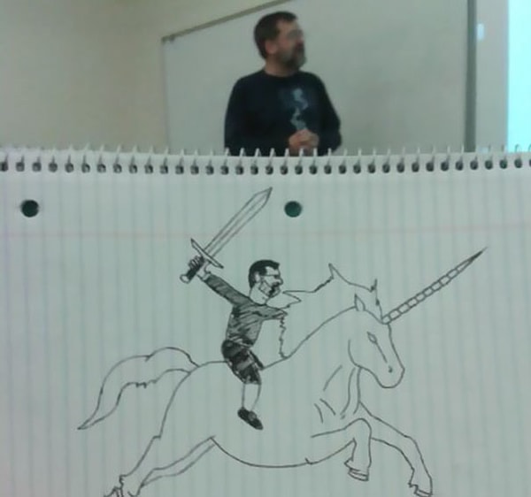 2. Верхом на единороге