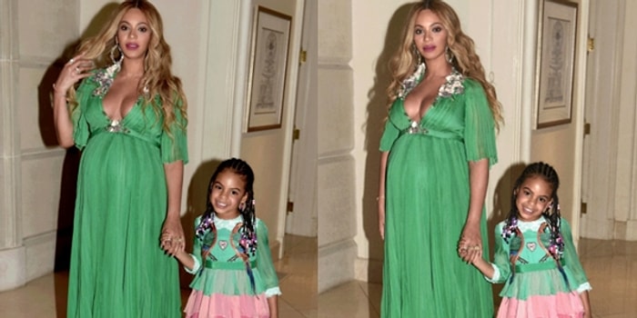 Beyonce'nin Kızı Olmak Bunu Gerektirir: 26.000$'lık Gucci Elbisesiyle 5 Yaşındaki Blue Ivy