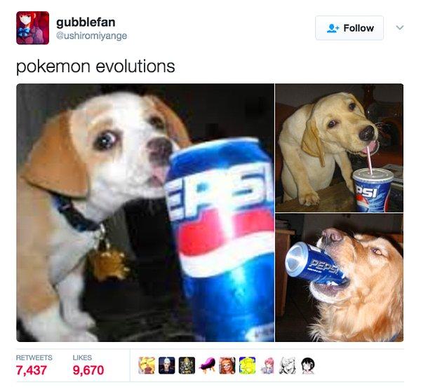 15. "Pokemonun evrimi..."