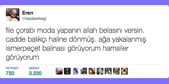 Son Zamanlara Damga Vuran File Çorap Modası Hakkında Sessiz Kalamayan 15 Kişi