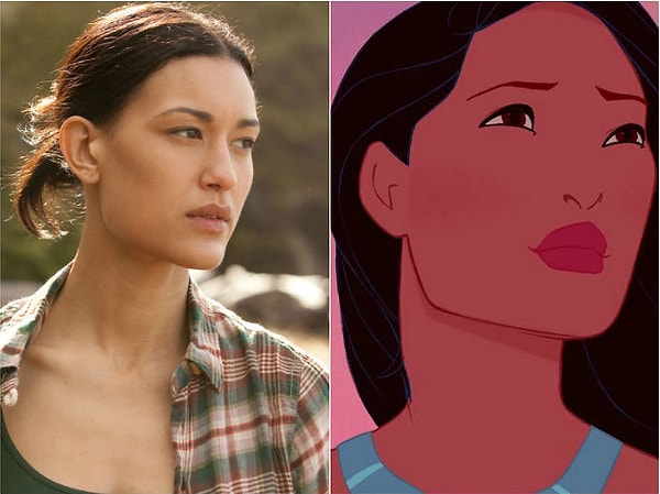 10. Джулия Джонс - Покахонтас ("Покахонтас")