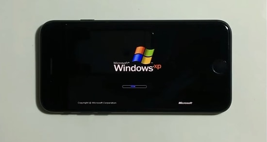 iPhone 7'de Windows XP Çalıştırdılar!