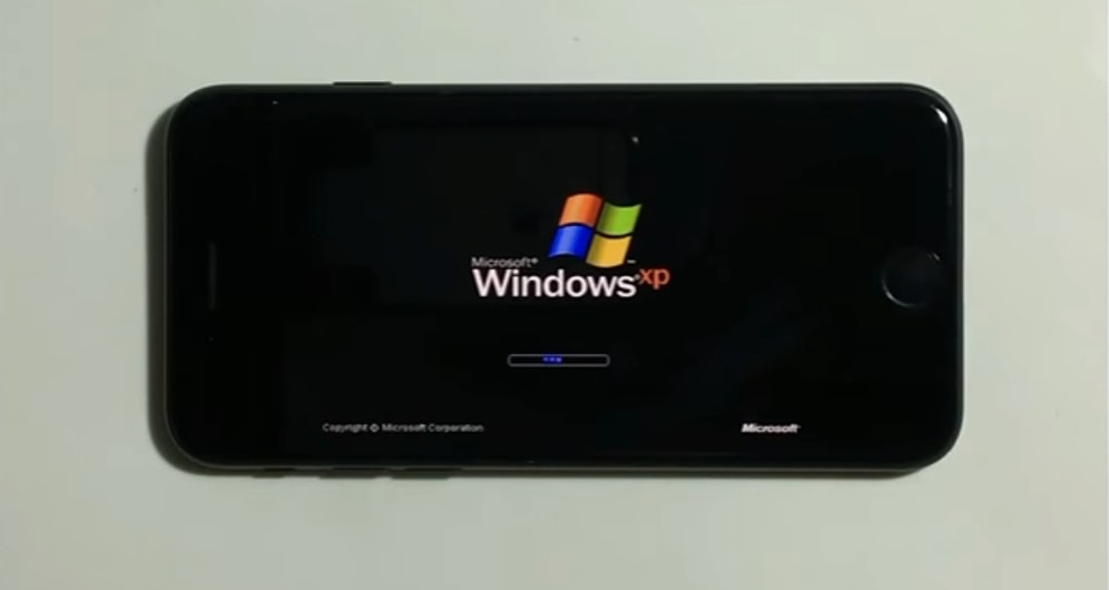 iPhone 7'de Windows XP Çalıştırdılar!